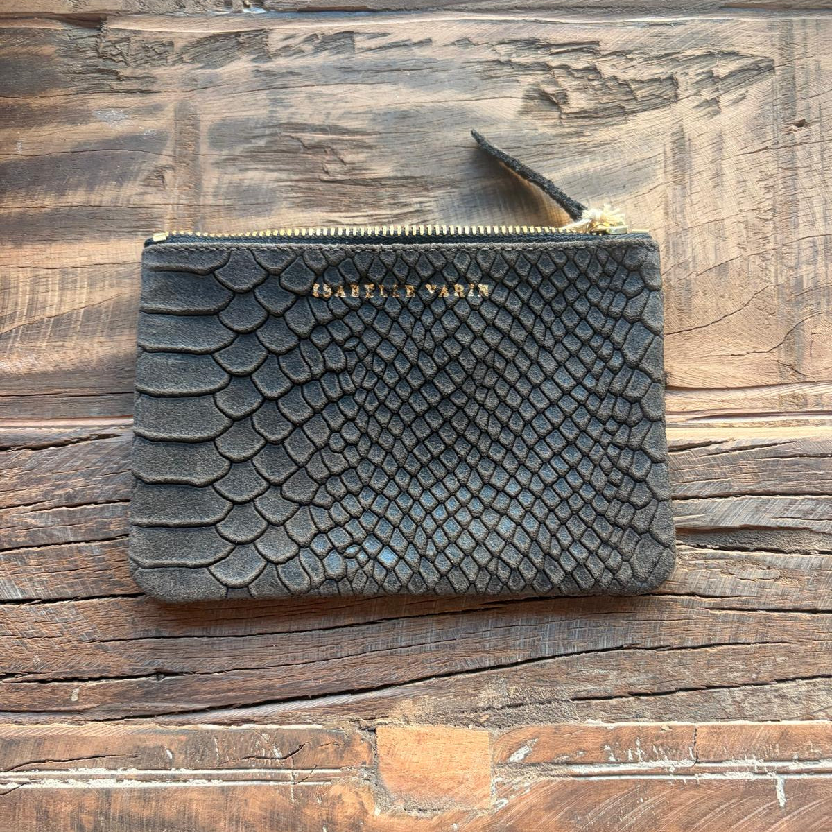 Porte-monnaie en cuir véritable