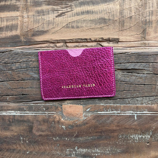 Porte-cartes en cuir
