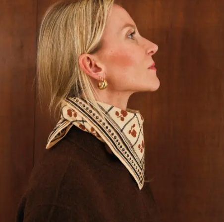 Foulard en coton 50x50