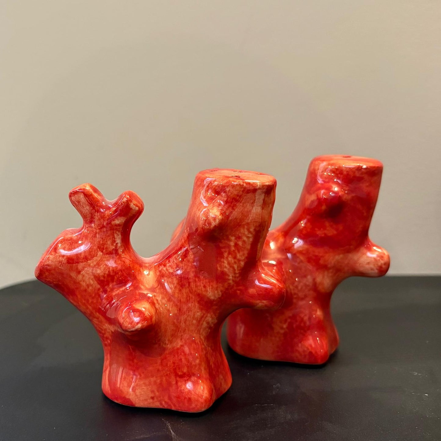 Duo sel et poivre corail